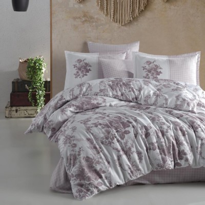 Lenjerie de pat satin clasy king size (freda)